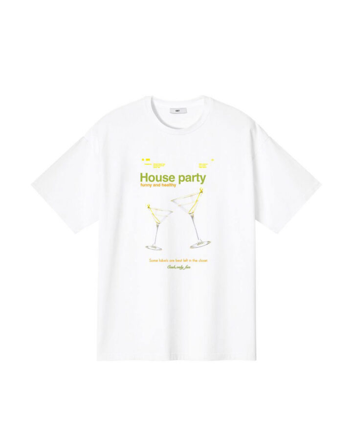 Футболка ANY House Party White