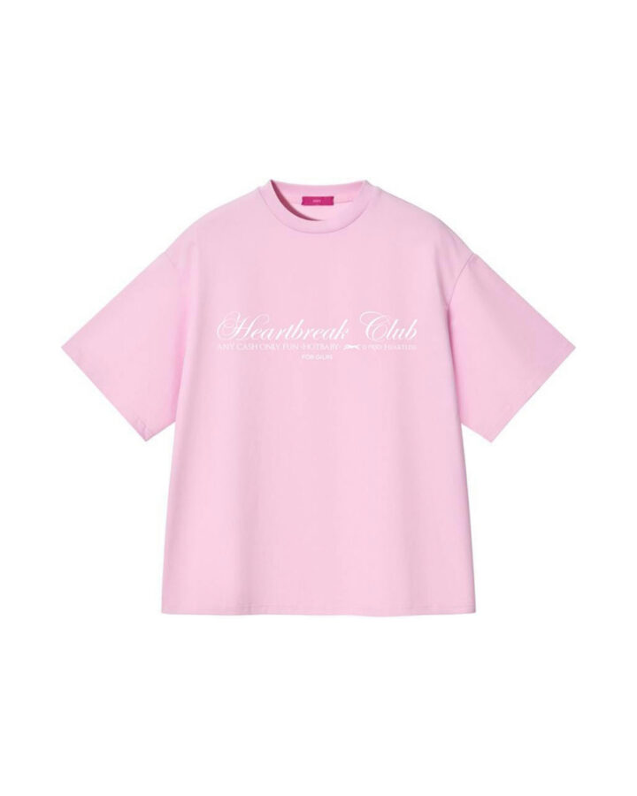 Футболка ANY Heartbreak Club Pink
