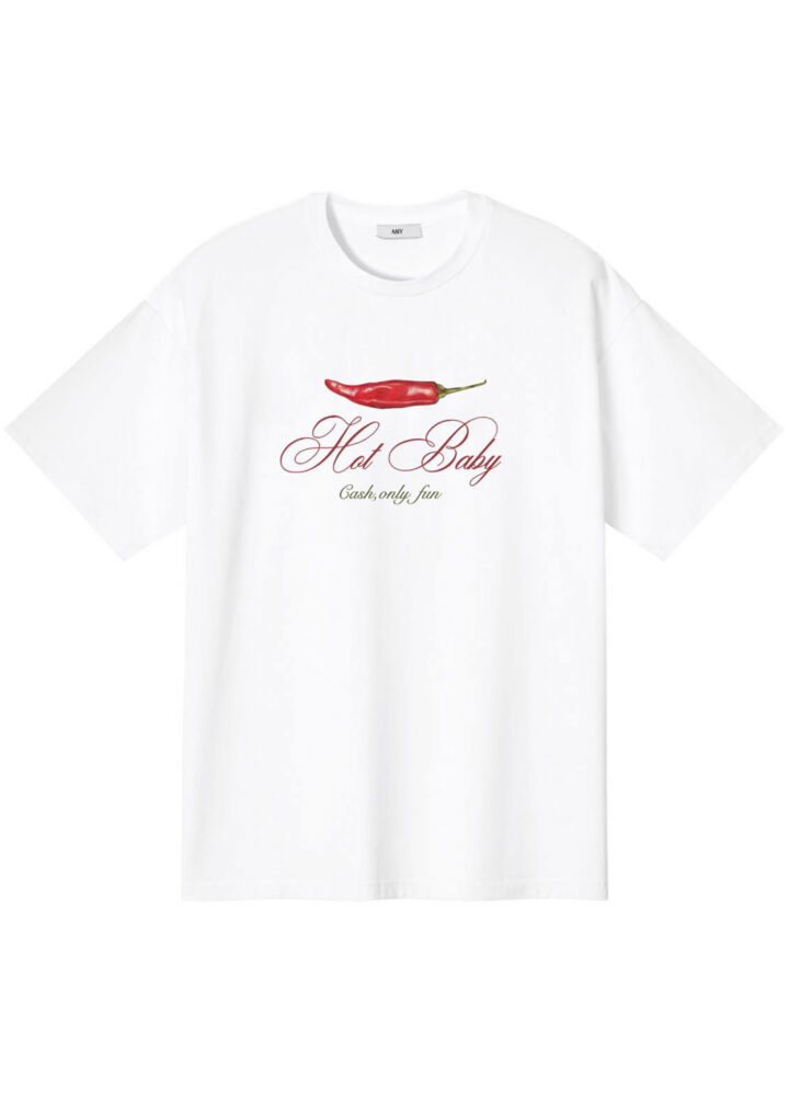 T-shirt ANY Hot Baby White