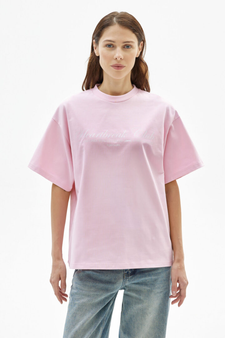Футболка ANY Heartbreak Club Pink