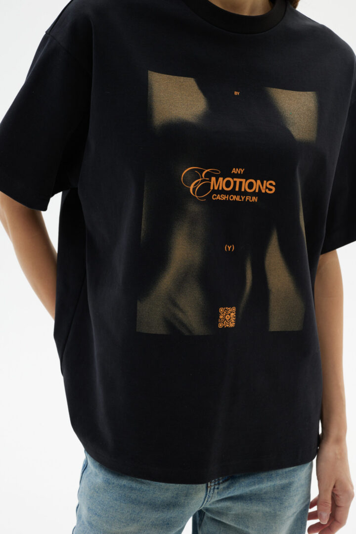 T-shirt ANY Emotions black